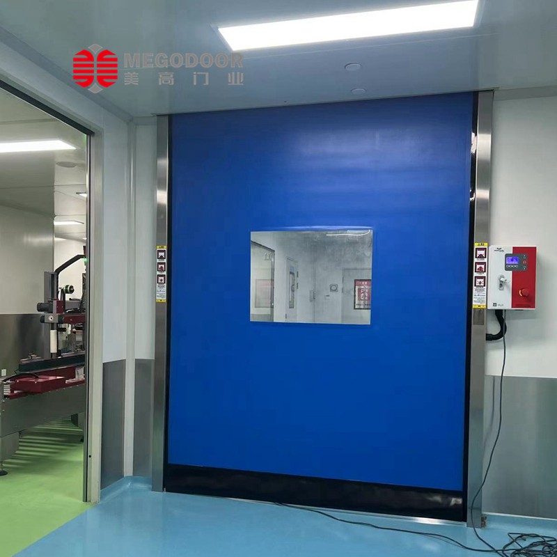 上海洁净车间专用拉链式快速卷帘门:高效、安全、高密封的洁净环境守护者插图1 上海洁净车间专用拉链式快速卷帘门:高效、安全、高密封的洁净环境守护者插图1