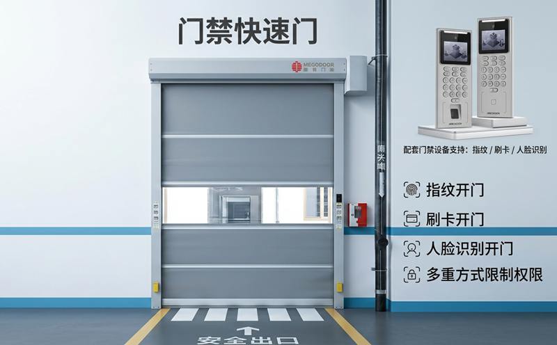 上海地区门禁快速门:刷卡、指纹、人脸识别一体化管理,助力工厂实现安全通行插图1 上海地区门禁快速门:刷卡、指纹、人脸识别一体化管理,助力工厂实现安全通行插图1
