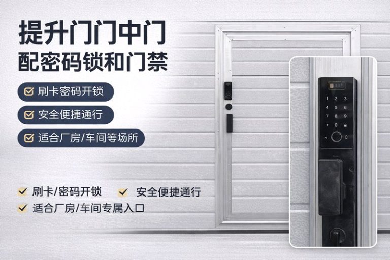 上海可以配门禁或者密码锁的提升门缩略图